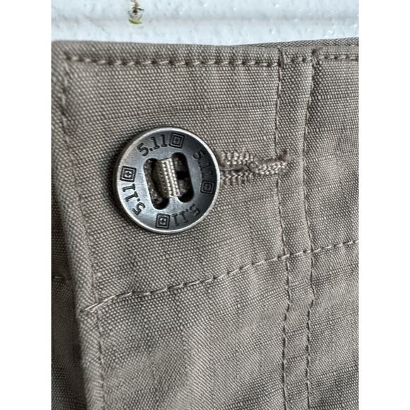 5.11 Tactical Series Mens Pants 40x32 Utility Work 511 Khaki Field Outdoor Gorp - Picture 4 of 12